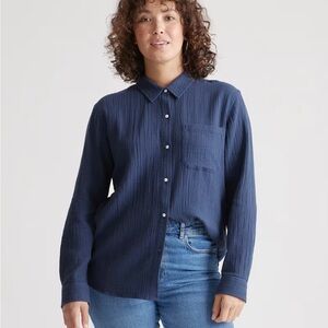 100% cotton gauze long sleeve